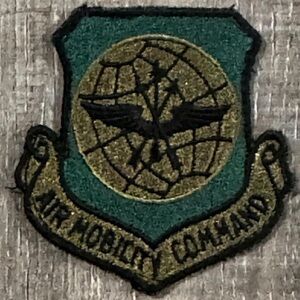 💞 US Air Force USAF Military Air Mobility Command BDU Camo Majcom Patch